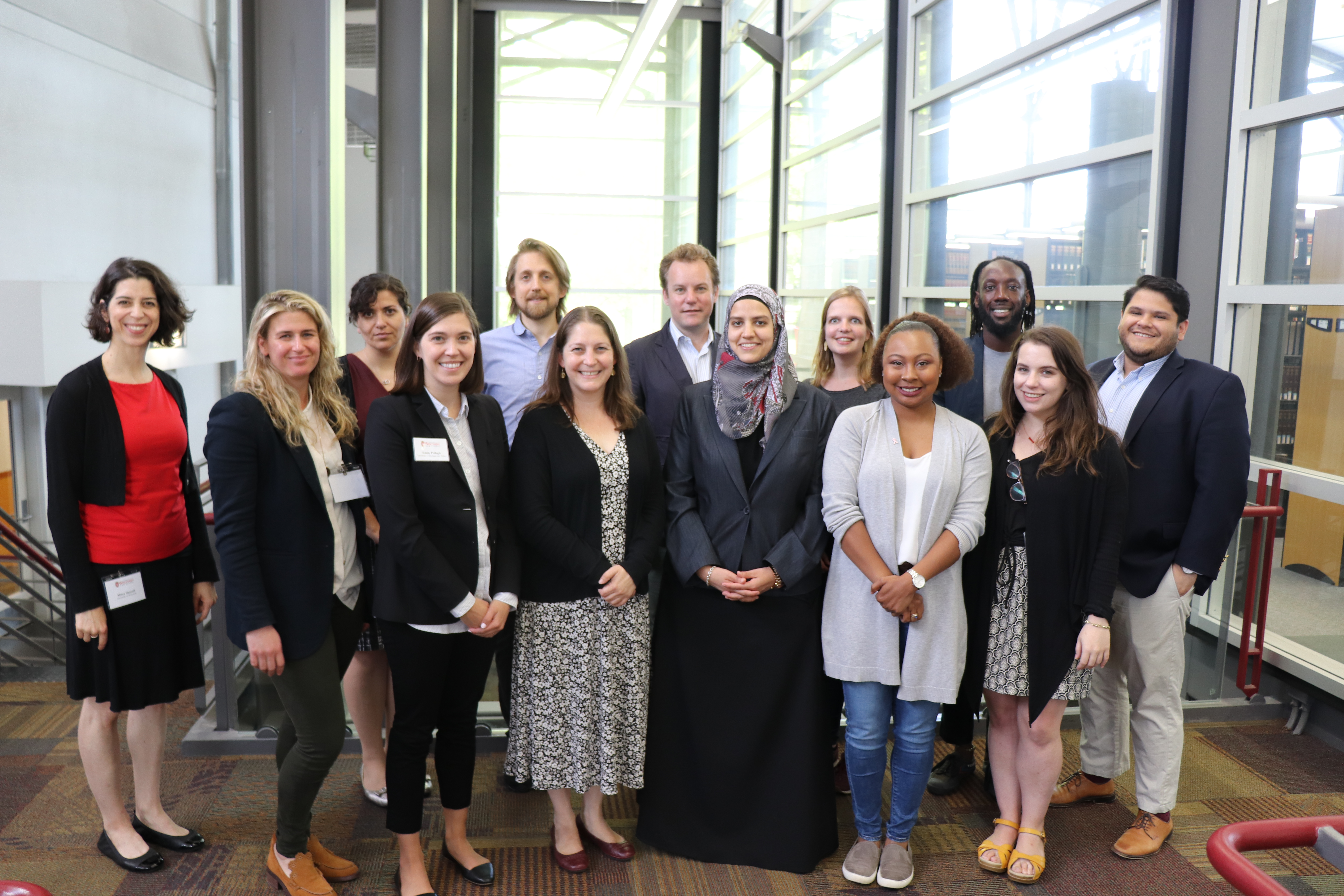 group shot of the 2019 Hurst Fellows